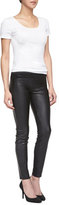 Thumbnail for your product : Blank Faux-Leather Paneled Leggings, Black