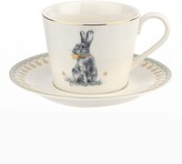 Thumbnail for your product : Spode Meadow Lane Teacup & Saucer, Green