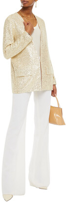 St. John Sequined Knitted Jacket