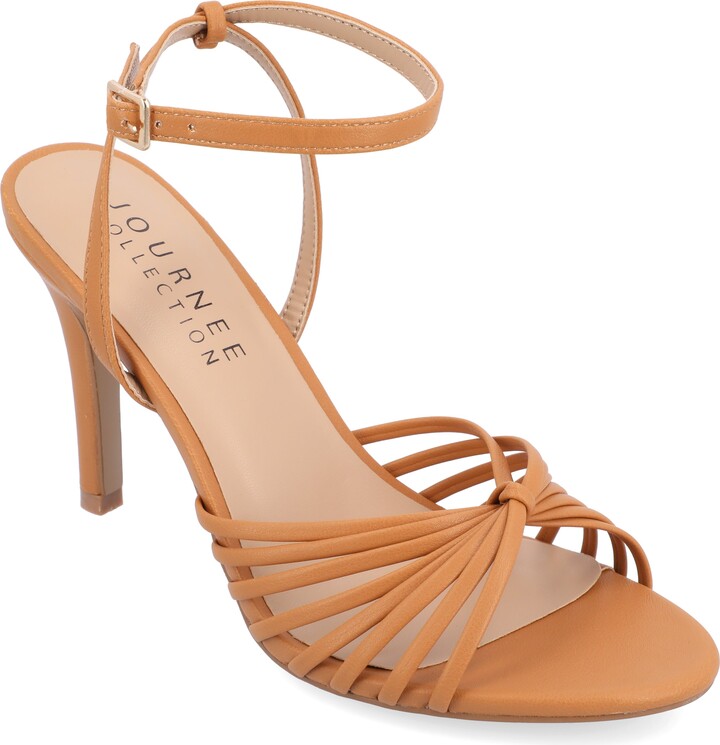 Journee Collection Journee Women's Vanita Medium and Wide Width Dress Sandals