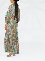 Thumbnail for your product : Anjuna Floral-Print Patchwork Midi Dress