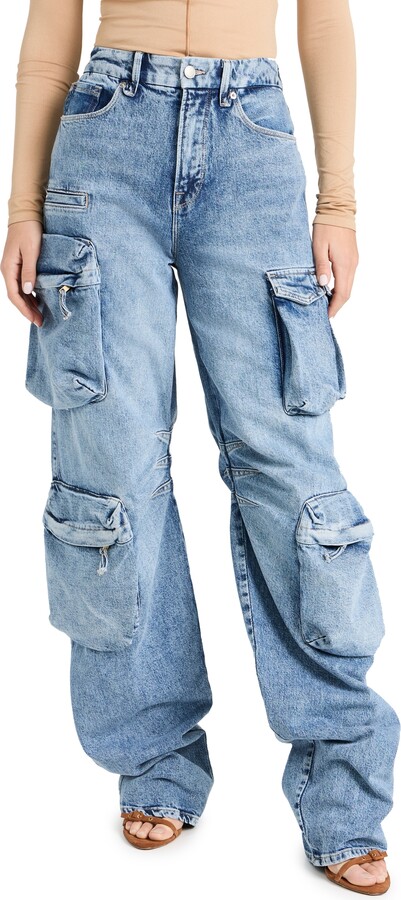 Good American Denim Cargo Jeans