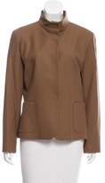 Thumbnail for your product : Cinzia Rocca Wool Long Sleeve Jacket