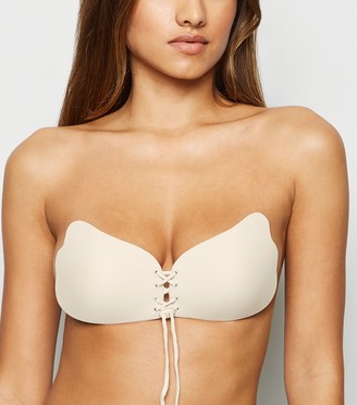 New Look Perfection Beauty DD Cup Lace Up Stick On Bra