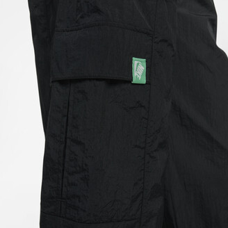 Nike Women's Sportswear Oversized High-Waisted Woven Cargo Pants in Black -  ShopStyle