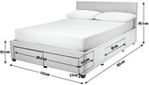 Thumbnail for your product : Argos Home Heathdon 4Drw Double Bed Frame