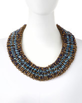 Thumbnail for your product : Nakamol Crystal Beaded Collar Necklace