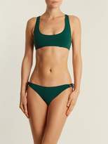 Thumbnail for your product : Stella McCartney Tie-side Low-rise Bikini Briefs - Womens - Green