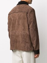 Thumbnail for your product : Ajmone Suede Safari Jacket