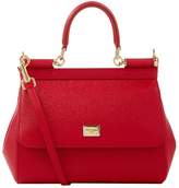 Thumbnail for your product : Dolce & Gabbana Small Leather Sicily Bag