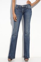 Thumbnail for your product : Mother 'The Outsider' Bootcut Stretch Jeans (Medium Kitty)