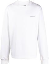 Thumbnail for your product : Styland NotRainProof oversized cotton sweatshirt
