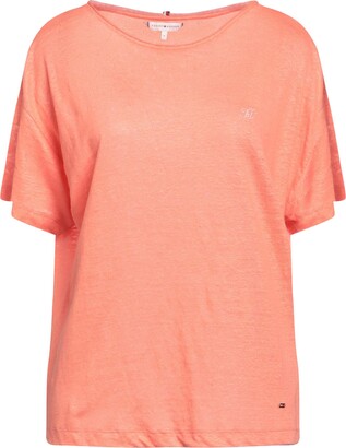 Tommy Hilfiger Women's Pink T-shirts | ShopStyle