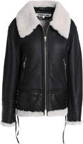 Thumbnail for your product : McQ Lace-up Shearling Jacket
