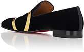 Thumbnail for your product : Christian Louboutin Men's Dandylove Velvet Venetian Loafers