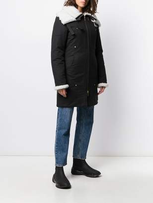 Moose Knuckles faux-shearling detailed parka