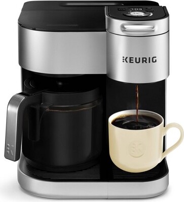  Keurig K-Cafe Special Edition Single Serve K-Cup Pod Coffee,  Latte and Cappuccino Maker, Nickel : Grocery & Gourmet Food