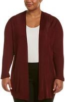 Thumbnail for your product : Lafayette 148 New York Plus Ribbed Cardigan
