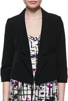 Thumbnail for your product : Milly Cropped Cady Jacket