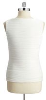 Thumbnail for your product : Calvin Klein Petite Textured Shell