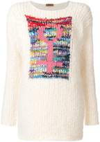 Thumbnail for your product : Missoni contrast detail jumper