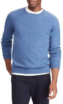 Polo Ralph Lauren Men's Loryelle Wool Crewneck Sweater - Blue - Size XL