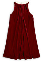 Thumbnail for your product : Ralph Lauren Girl's Beaded Velvet Dress