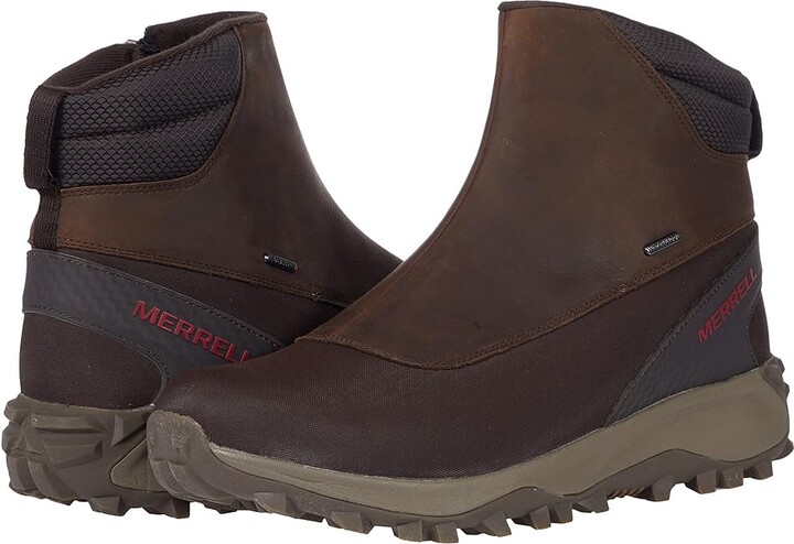 Merrell Men Thermo Snowdrift Mid Shell Waterproof Boot Leather