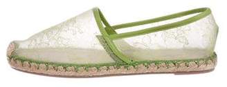 Valentino Lace Espadrille Flats w/ Tags