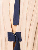 Thumbnail for your product : Derek Lam 10 Crosby Bicolored Pullover With D-Ring Back Detail
