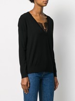 Thumbnail for your product : Liu Jo Lace Insert Jumper