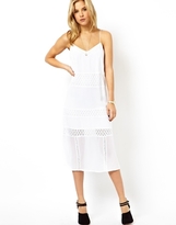 Thumbnail for your product : ASOS Sundress with Embroidered Panels