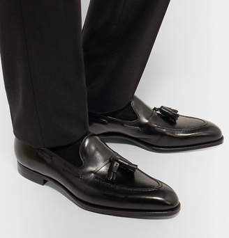 George Cleverley Adrian Leather Tasselled Loafers