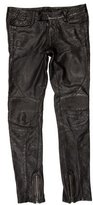 Thumbnail for your product : AllSaints Leather Skinny Pants