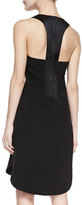 Thumbnail for your product : J Brand Ready to Wear Antonina Racerback High-Low Dress, Black