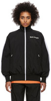 Thumbnail for your product : Palm Angels Black and White Logo Track Jacket