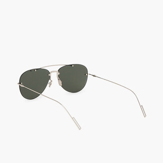 Christian Dior Silver Chroma1 Mirrored Sunglasses - ShopStyle