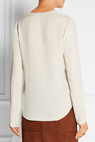 Thumbnail for your product : Theory Silk Blouse - Off-white