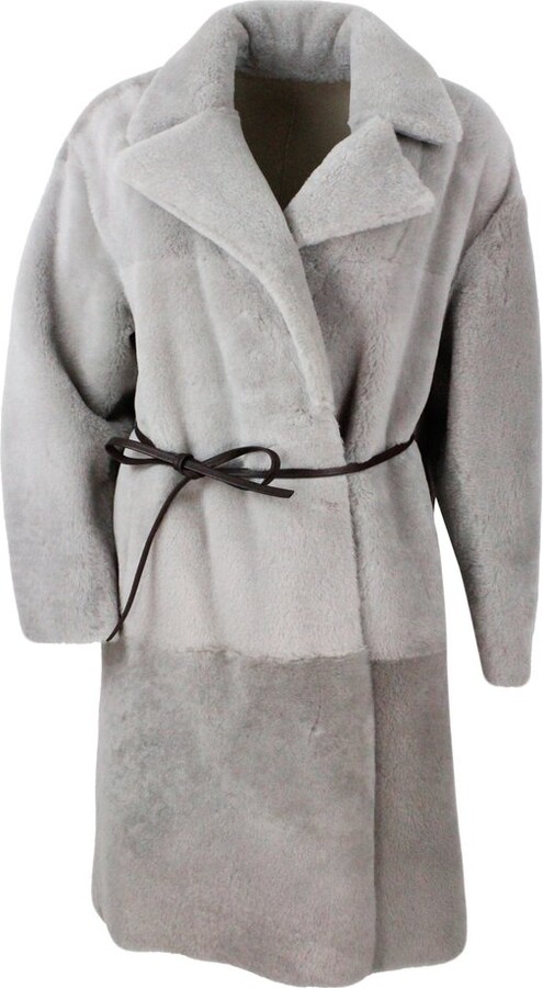 Fabiana Filippi Reversible Belted Coat