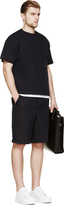 Thumbnail for your product : Sacai Midnight Navy & Black Washed T-Shirt