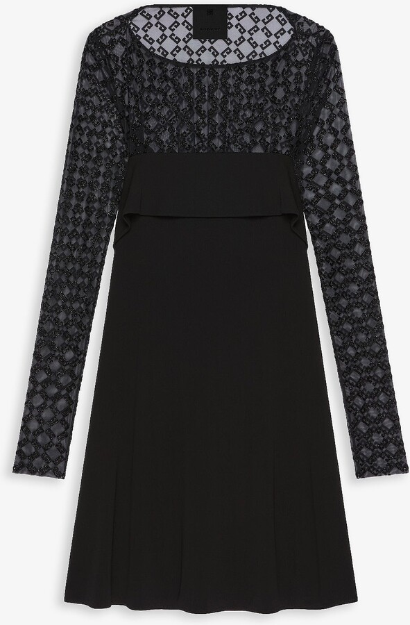 Givenchy Monogram glitter short dress