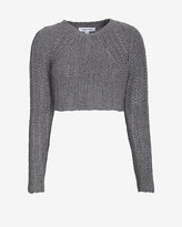 Thumbnail for your product : Elizabeth and James Super Cropped Textured Sweater