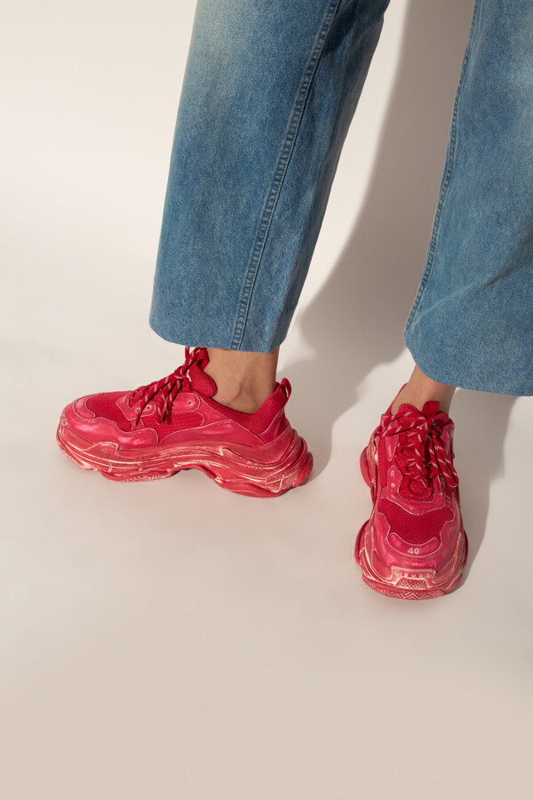 Balenciaga Red Women's Sneakers & Athletic Shoes | Shop the world's largest  collection of fashion | ShopStyle