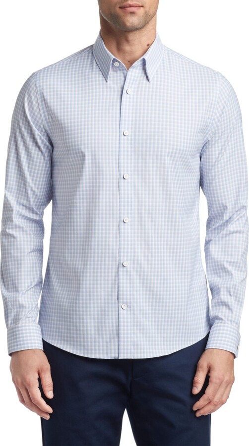 Tommy Hilfiger Men's NoTuck Slim Fit Stretch Dress Shirt ShopStyle