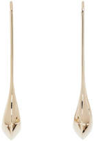Thumbnail for your product : Lemaire Gold Long Drop Earrings