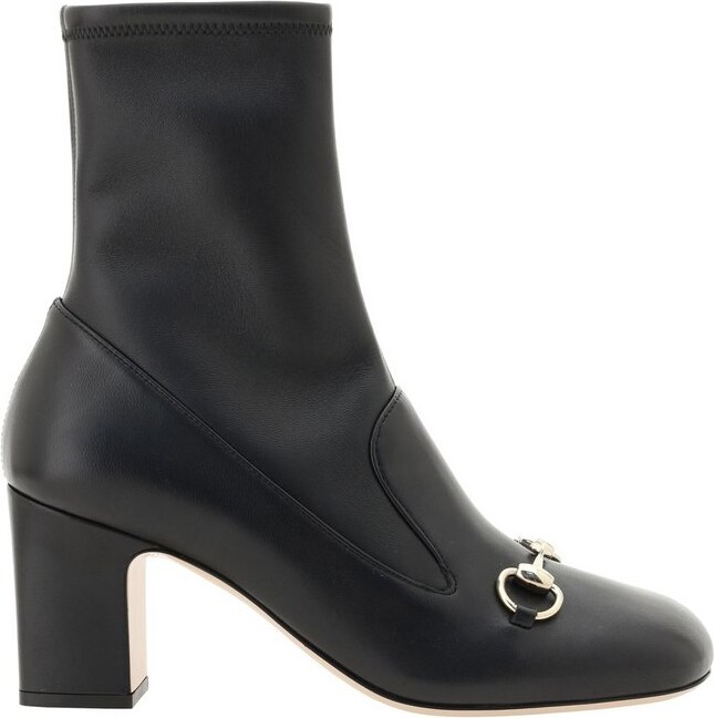 Gucci Horsebit Ankle Boots