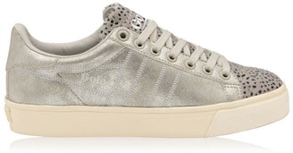 Gola Orchid II Cheetah Lace Up Trainers