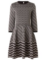 Thumbnail for your product : Antonio Marras Multi Intarsia Scalloped Dress