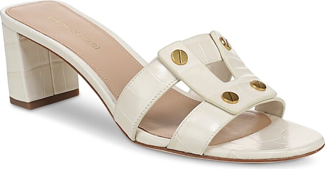 Veronica Beard Women's Via Studded Slide Sandals