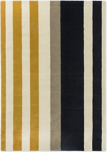 Marimekko Ralli Rug in Yellow, Size: 5 ft 7" x 7 ft 10"